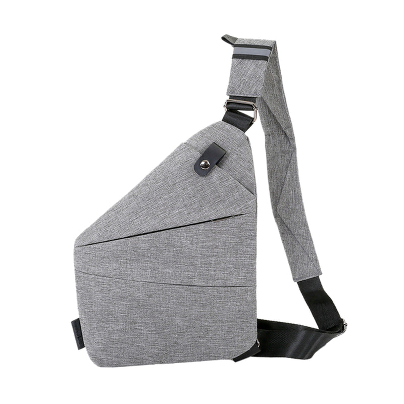 Unisex Travel Companion: Lightweight Anti-Theft Crossbody Sling Bag - Versatile Shoulder Backpack for Hiking